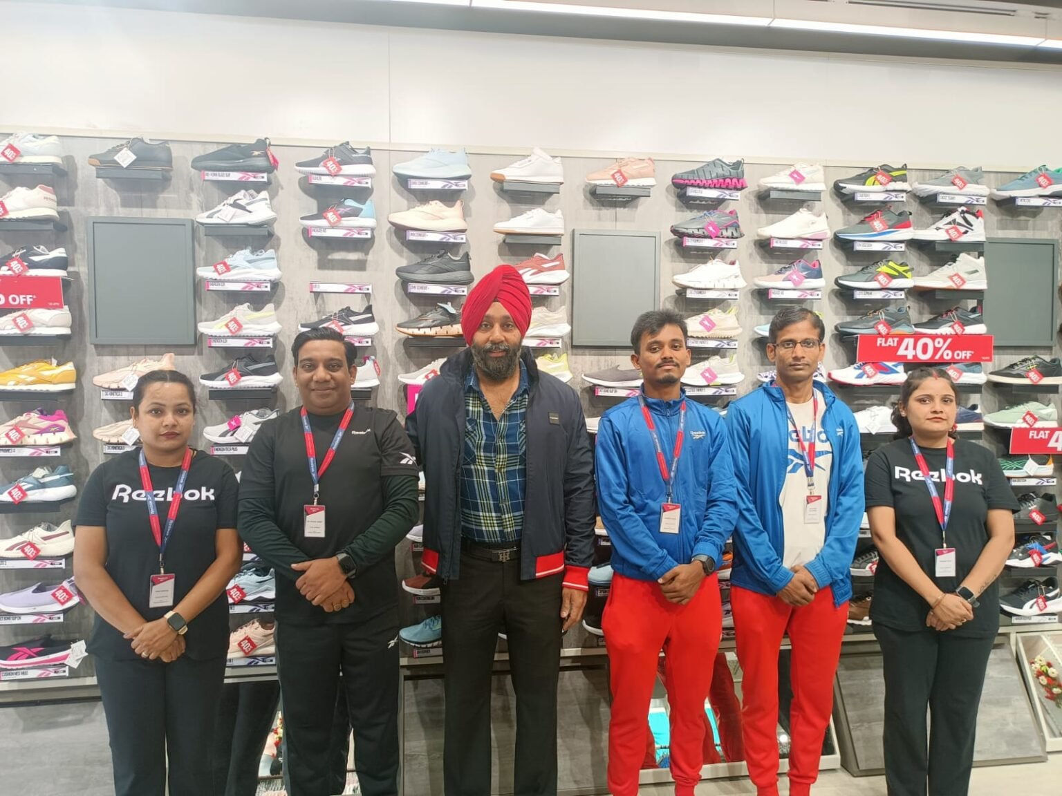 JAMSHEDPUR : नए अंदाज में पेश हुआ रीबॉक का बिष्टूपुर स्टोर
