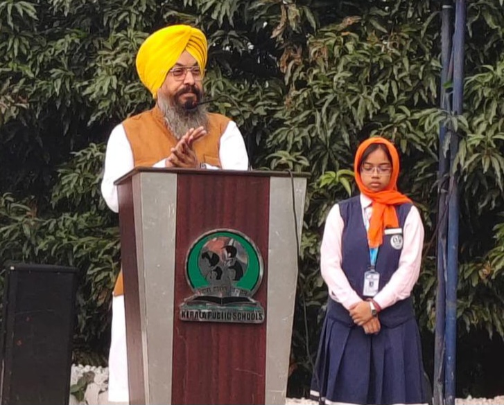 Shahidi Diwas : NML Kerala Public School ने गुरु तेग बहादुर जी के शहीदी दिवस को जीवंत प्रातःकालीन सभा के साथ मनाया, प्रचारक जमशेदपुरी ने विद्यार्थियों को बताया इतिहास