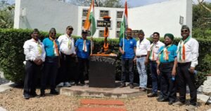 Jamshedpur : शहीद दिवस – भगत सिंह, राजगुरु और सुखदेव को शौर्यांजलि अर्पित