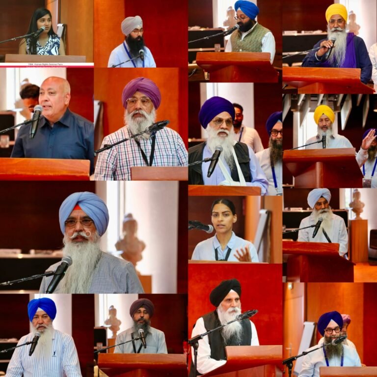 Sikh activities in France : ਪੈਰਿਸ ਵਿੱਚ ‘ਮਨੁੱਖੀ ਅਧਿਕਾਰ ਸੈਮੀਨਾਰ-2026’ ਦਾ ਆਯੋਜਨ, ਸਿੱਖ ਕੌਮੀ ਮਸਲਿਆਂ ਦੇ ਨਾਲ ਮਨੁੱਖੀ ਅਧਿਕਾਰਾਂ ’ਤੇ ਗੂੰਜੀ ਤਿੱਖੀ ਆਵਾਜ਼