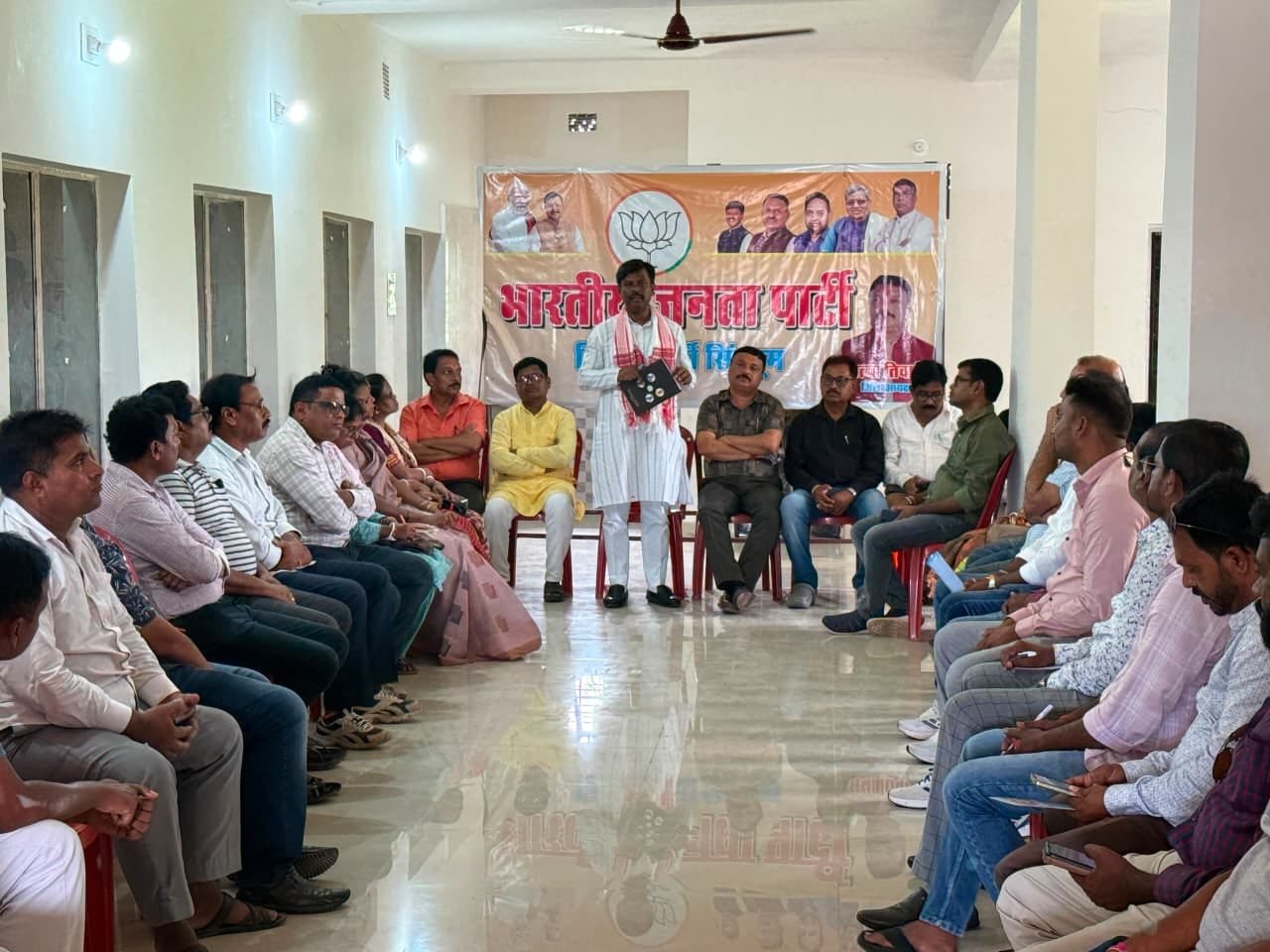 भाजपा पूर्वी सिंहभूम मासिक बैठक